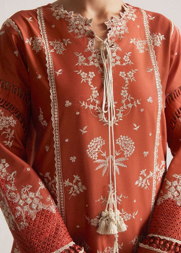 HUSSAIN REHAR LAWN UNSTITCHED EMB 3PC