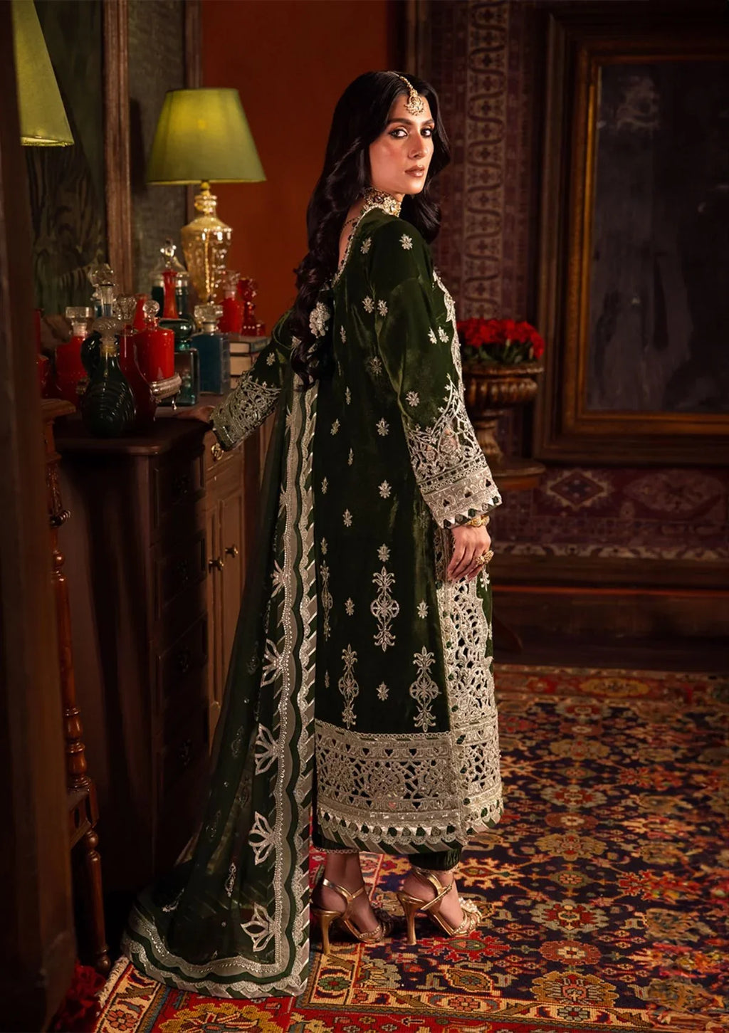 Asim Jofa 3Pc - Embroidered Lawn Dress