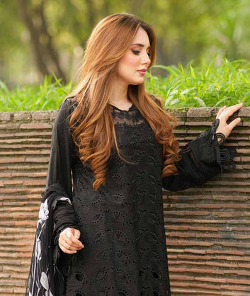 Embroidered Lawn Unstitched 3PC Set | MM1217