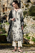 Lawn Kari-3PC LUXURY LAWN EMBROIDERED DRESS