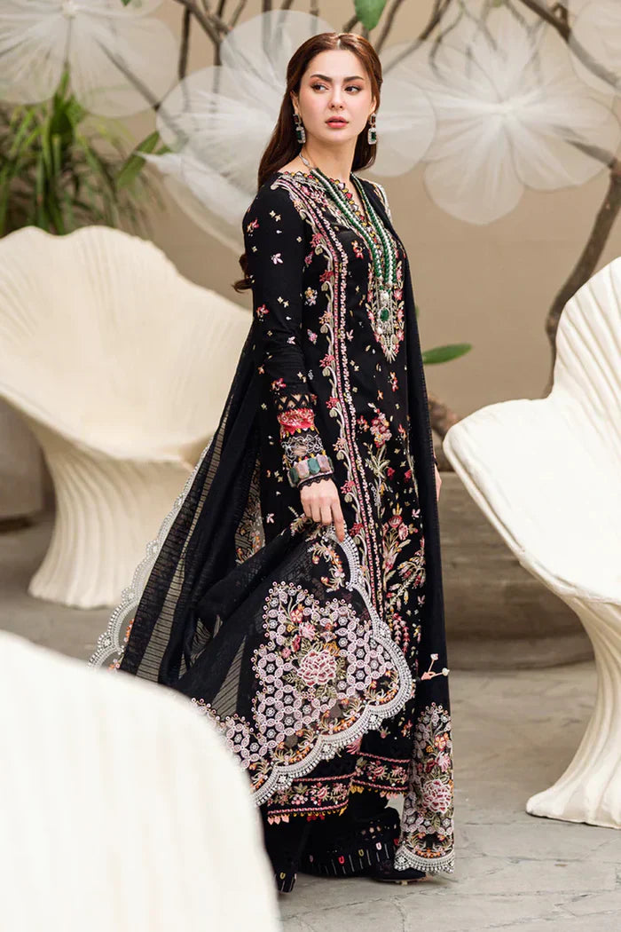 Jade-3PC LUXURY LAWN EMBROIDERED DRESS