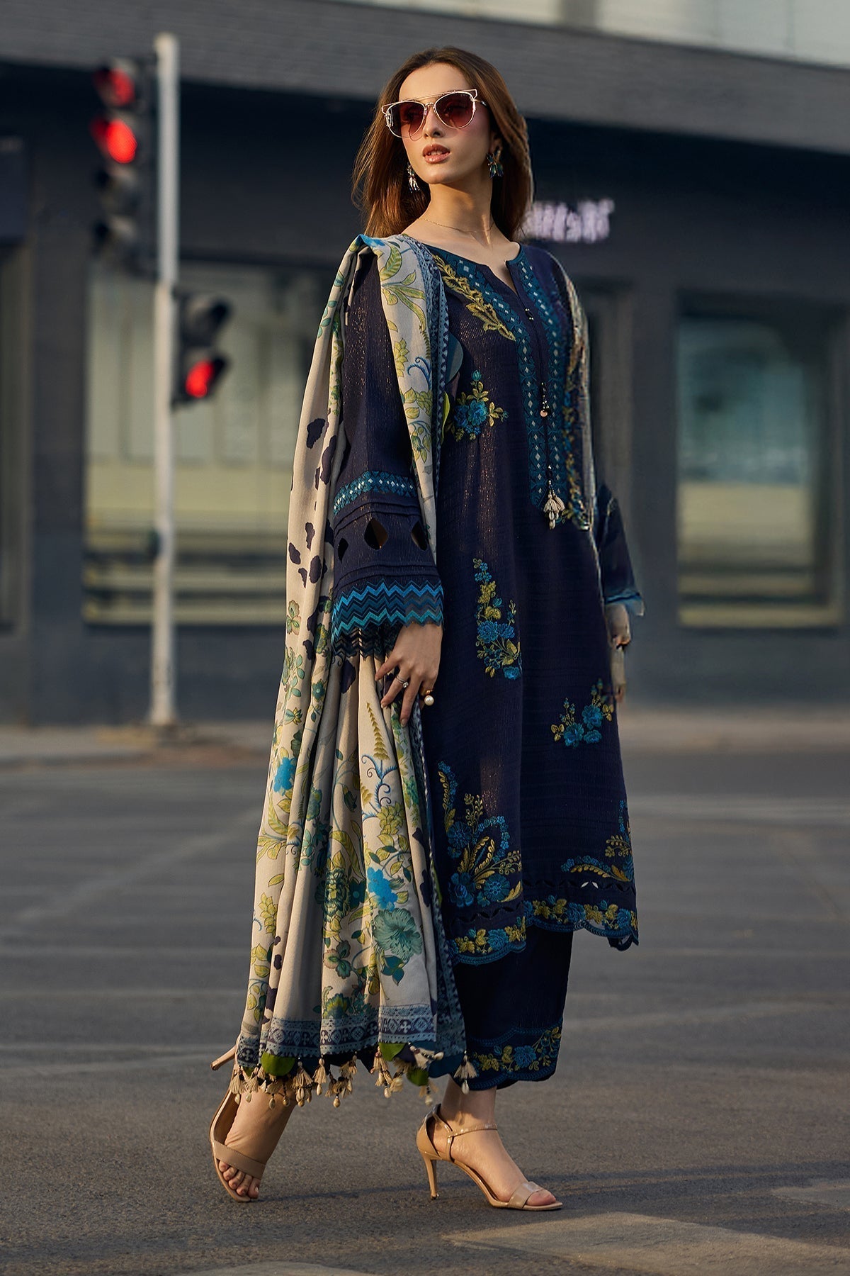 Charizma Poshima Embroidered Lawn Unstitched 3Pc Suit