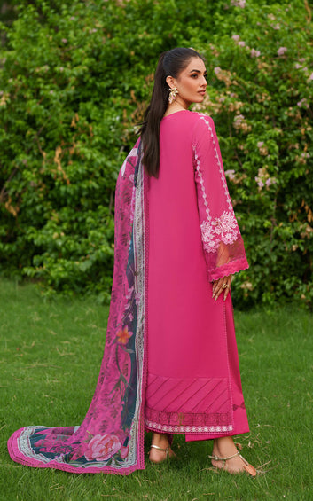 Pink Reverie LUXURY LAWN EMBROIDERED