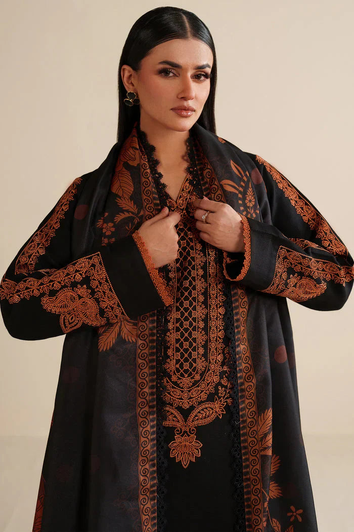 Farasha  EmbroideredLawn Unstitched 3Pc Suit