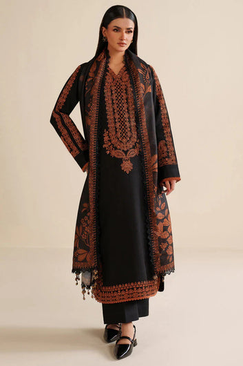 Farasha  EmbroideredLawn Unstitched 3Pc Suit