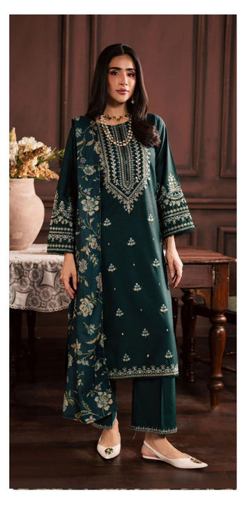BATIK - 3PC LUXURY LAWN EMBROIDERED SUIT -4038
