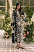 Bin Ilyas-3PC LUXURY LAWN EMBROIDERED DRESS