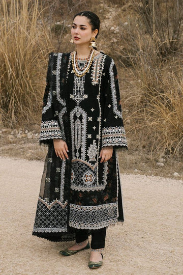 Qalamkar Lawn 3 piece suit