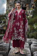 Maria.B-3PC LUXURY LAWN EMBROIDERED DRESS
