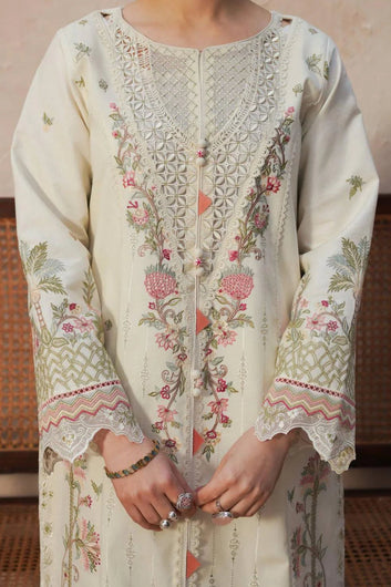 Coco-3PC LUXURY LAWN EMBROIDERED DRESS