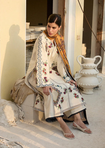 Hussain Rehar Embroidered Law 3pc