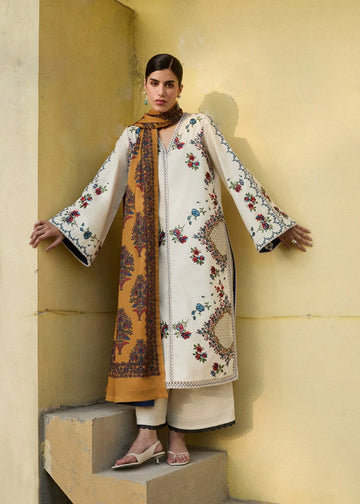 Hussain Rehar Embroidered Law 3pc